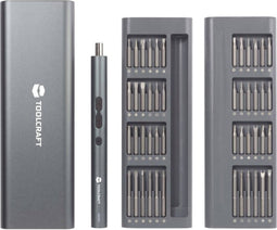 TOOLCRAFT TO-9610278 Elektrische schroevendraaier 3.7 V 350 mAh Lithium Incl. laadkabel, Incl. opbergbox