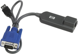 Hewlett Packard Enterprise KVM Console USB Interface Adapter toetsenbord-video-muis (kvm) kabel Zwart