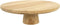 Bamboe Serveerplank op Voet 28 x 9 cm - Borrelplank - Bruin - Rond