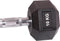 Hex dumbbell 10 kg - Rubber