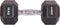 Hex dumbbell 10 kg - Rubber