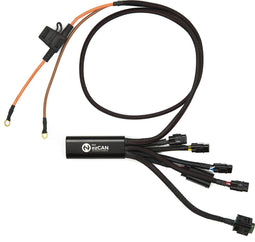 HEX ezCAN 4-kanaals randapparatuuraansluiting Geschikt voor (automerken): BMW (Motorrad) 76 mm x 30 mm x 16 mm Met micr
