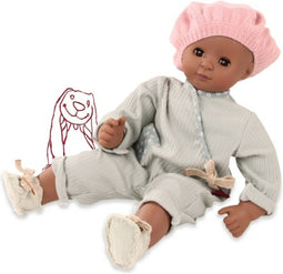 Götz babypop maxi muffin avocado donkere pop ca. 42cm