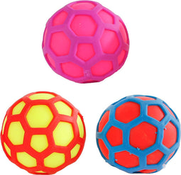Hexagon knijpbal 7cm