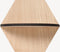 Hexagon wandtegel | Eiken | Wandplank | Zelfklevend | ↑24CM - 21CM
