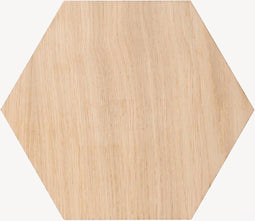 Hexagon wandtegel | Eiken | Zelfklevend | ↑21CM - 24CM