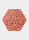 Hexagon wandtegel | Moswand | Groen | Zelfklevend | ↑21CM - 24CM