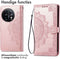 iMoshion Hoesje Geschikt voor OnePlus 11 Hoesje Met Pasjeshouder - iMoshion Mandala Bookcase - Rosé Goud
