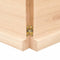 vidaXL - Wastafelblad - 200x30x(2-4) - cm - onbehandeld - massief - hout