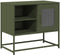 vidaXL - Tv-meubel - 68x39x60,5 - cm - staal - olijfgroen