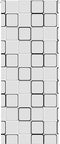 vidaXL - Doucherolgordijn - 90x240 - cm - stofbreedte - 86 - cm