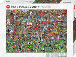 Heye 29205-12 Legpuzzel 3000 stuk(s) Sporten