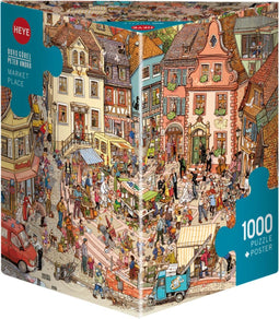 Heye legpuzzel Market Place van Göbel / Knorr, 1000 stukjes