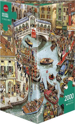 Heye O Sole Mio! Legpuzzel 2000 stuk(s) Strips