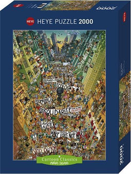 Heye Protest! Legpuzzel 2000 stuk(s) Strips