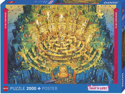 Heye Puzzel Deep Down 2000.