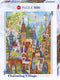 Heye Puzzle Puzzel Red Arches 1000 Heye 30011.