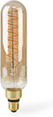 Nedis LED-Filamentlamp E27 - T65 - 8.5 W - 600 lm - 2000 K - Dimbaar - Met Gouden Afwerking - Retrostijl - 1 Stuks