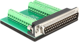 Delock - Adapter SUB-D 37 Pin Stekker - Terminal Block 39 Pin