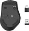 Hama MW-600 - Draadloze optische muis - 6 knoppen USB-A en USB-C - Zwart