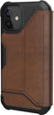 Urban Armor Gear - Metropolis - Schokbestendig - Leer - Zwart (iPhone 12 Mini)