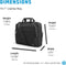 HP 500S8AA - Laptoptas - Waterafstotend - Zwart