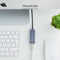 Nanocable 10.03.0406 - USB-C naar Gigabit Ethernet Converter - 10/100/1000 Mbps - Grijs