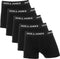 JACK&JONES JUNIOR JACHUEY TRUNKS - Boxershorts - 5-pack - Zwart (5 stuks)