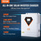 Hybride omvormer, 3500 W, zonne-omvormer, hybride, off-grid oplader, pure sinusgolf, 230 V, AC met g