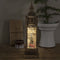 Kerstlantaarn voor binnen – Big Ben met bus en kerstboom - Warm wit – 38cm - Sneeuwlantaarn - Kerstverlichting op USB & batterijen incl. Timer