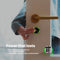 Bold Elite SX45 - Slim deurslot - Tamper Detection Night Alert - Zilver