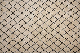 MIDYAT - Laagpolig vloerkleed - Beige - 160 x 230 cm - Polyester