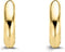 TI SENTO Dames Oorbellen - 925 zilver - Zilver geel verguld - 7210SY