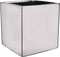 Mica Decorations Chaz Bloempot - 21x21cm - Keramiek - Zilver - 4 Stuks