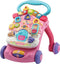 VTech 2 in 1 Baby Walker - Loopwagen Baby - Educatief met Licht & Geluid - Roze