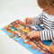 Janod Magneti Stories - Bouwplaats - Educatieve Magneetset met 30 Magneten - Geschikt voor Kinderen vanaf 3 Jaar