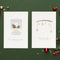 Partizzle 36x Luxe Kerstkaarten - Nieuwjaarskaarten - 12 Ontwerpen - (2024) (36 stuks)