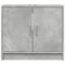 vidaXL - Wastafelkast - 63x29x55 - cm - bewerkt - hout - betongrijs
