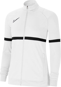 Nike Dry Academy 21 - Sportjas - Dri-FIT technologie - Wit - Zwart