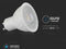 V-TAC VT-247 LED Spots - GU10 Lens 110° - Samsung - IP20 - 6 Watt - 445 Lumen - 6500K - 5 Jaar