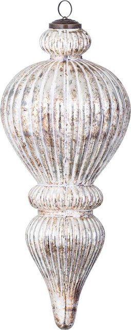 PTMD Deco Object Kell - 17x17x41 cm - Glas - Goud