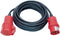 Brennenstuhl 10m H07RN-F 5G1,5 - CEE-verlengkabel 400V/16A - Rubber neopreen - Zwart