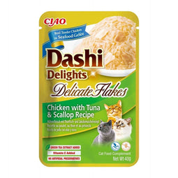 Snack for Cats Inaba Dashi Delights Delicate Flakes Kip 40 g