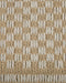 ADABAG - Laagpolig vloerkleed - Beige - 50 x 80 cm - Katoen