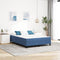 vidaXL - Pocketveringmatras - - - Blauw, - Midden, - 140x190x20 - cm, - Stof