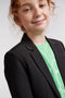 PIECES PKBOSSY LS LOOSE BLAZER NOOS TW - Meisjes Blazer - Regular Fit - Zwart