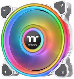 Thermaltake Riing Quad 12 RGB - Ventilator 120mm - Fluid Bearing - Wit