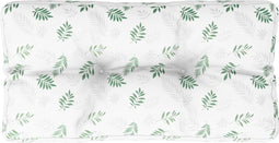 vidaXL - Palletkussen - bladpatroon - 70x40x12 - cm - stof