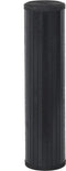 vidaXL - Vloerkleed - rechthoekig - 60x200 - cm - bamboe - zwart
