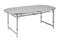 Bo-Camp - Tafel - Ovaal - Koffermodel - 120x80 cm - Verstelbaar